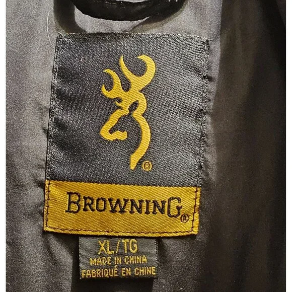 Browning Goose Down Puffer Vest Mens XL Outdoor Workwear Hunting - Picture 8 of 11